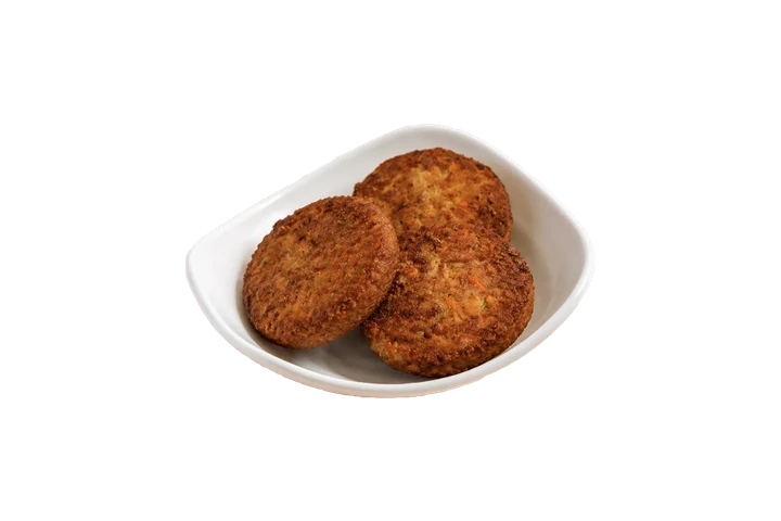 קציצות חומוס וירקות